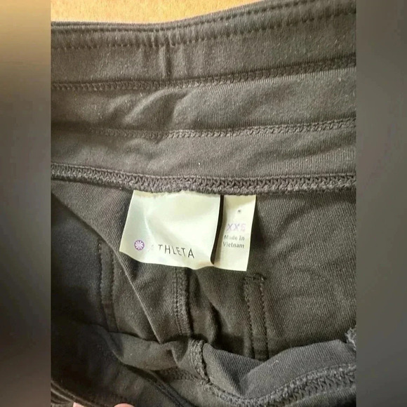 Athleta Black Sweatpants Women’s Size XXS - Picture 6 of 9